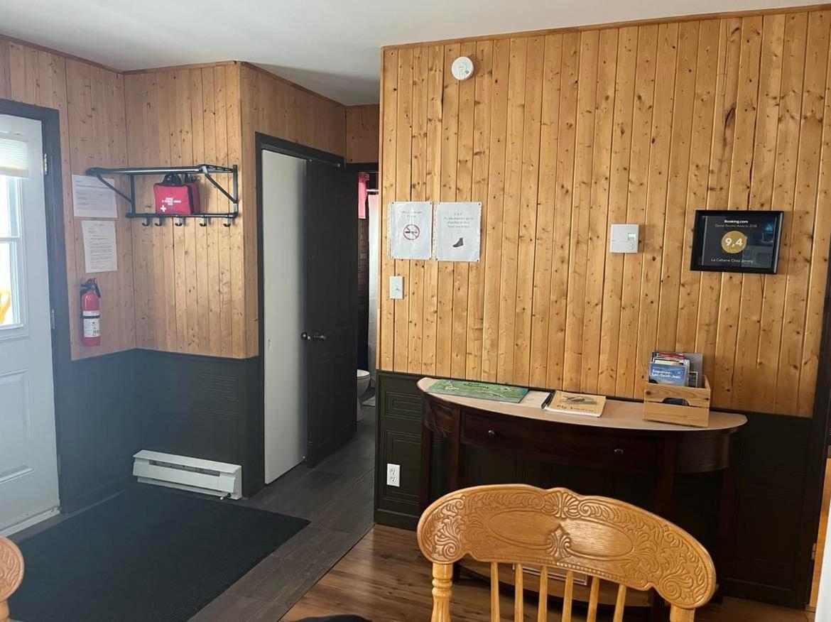 La Cabane Chez Jimmy Petit-Saguenay Kültér fotó